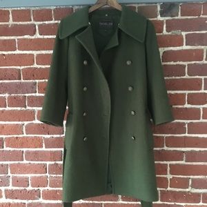 Beautiful Rachel Zoe Army Green Coat